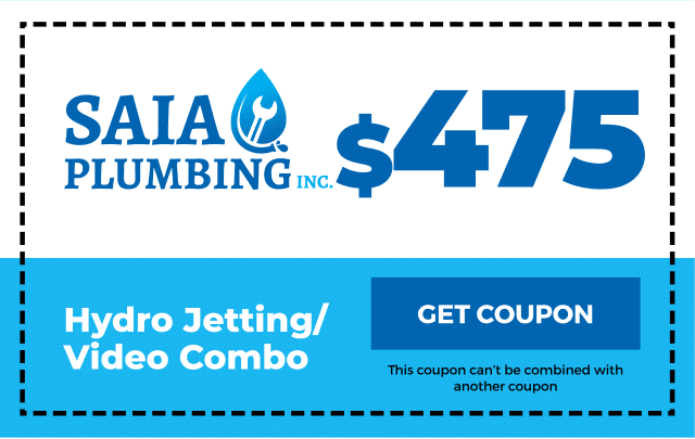 Hydrojetting Coupon - SAIA Plumbing in New Orleans, LA